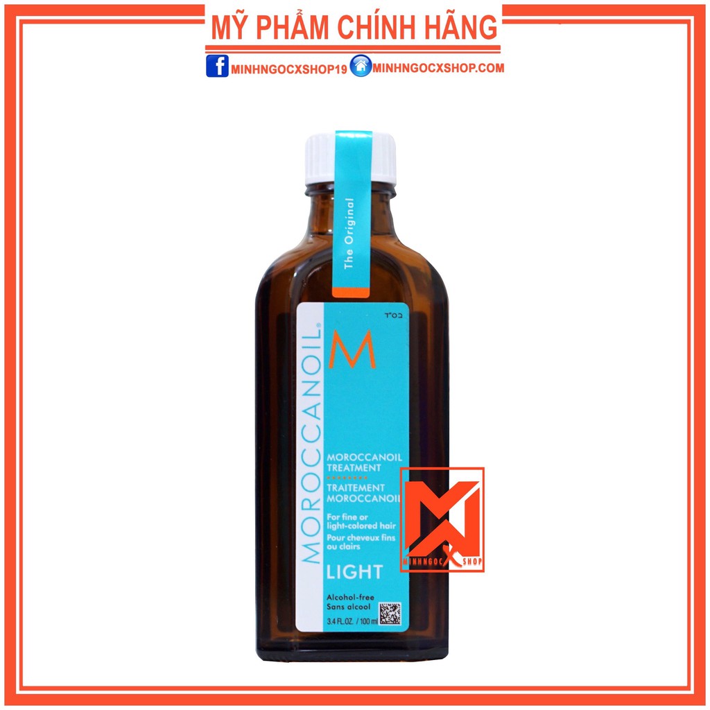 ✅[ MOROCCANOIL ] DẦU DƯỠNG TÓC MOROCCANOL TREATMENT LIGHT 100ML CHÍNH HÃNG