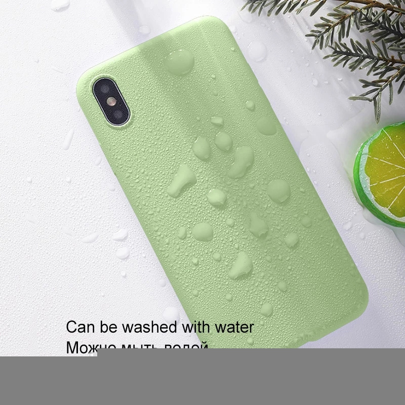 Ốp điện thoại silicon màu trơn dẻo mềm cho For Samsung Galaxy S10 S10e Lite S9 S8 Plus 5G