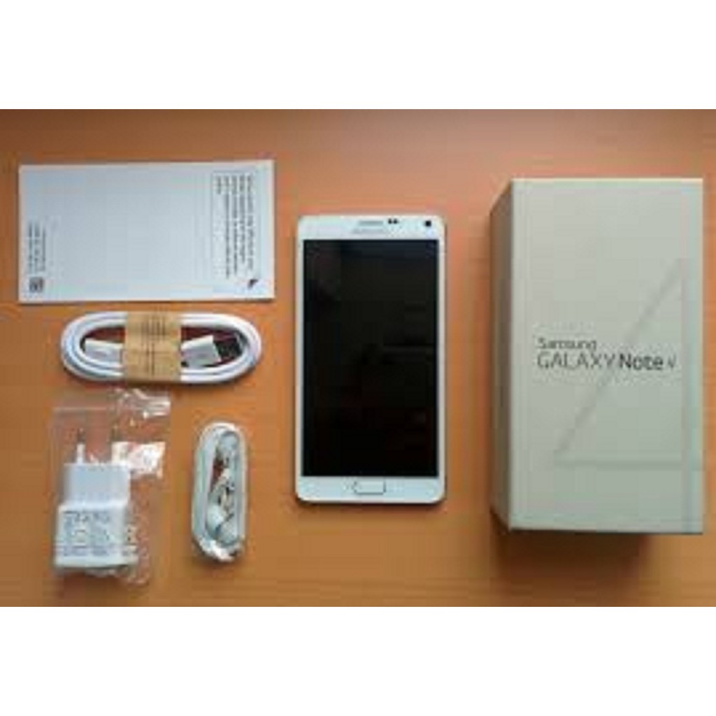 điện thoại Samsung Note 4 ram 3G/32G mới Chính Hãng - chơi PUBG/Free Fire mướt (màu trắng)