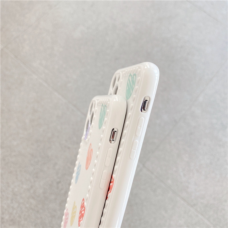 Ốp điện thoại mềm họa tiết đơn giản nhiều màu cho iPhone SE2 11 Pro MAX XS XR 7 8 Plus | BigBuy360 - bigbuy360.vn