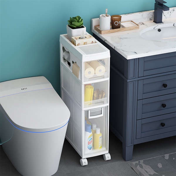 Nhà vệ sinh Giá đỡ cài đặt miễn phí Phòng tắm Nhà vệ sinh Nhà vệ sinh Lưu trữ Lưu trữ Tủ bên Sản phẩm Daquan