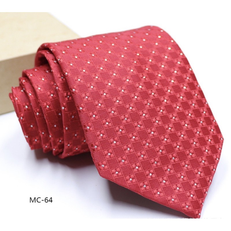 Cà vạt bản 7cm văn phòng cao cấp, phù hợp cưới hỏi