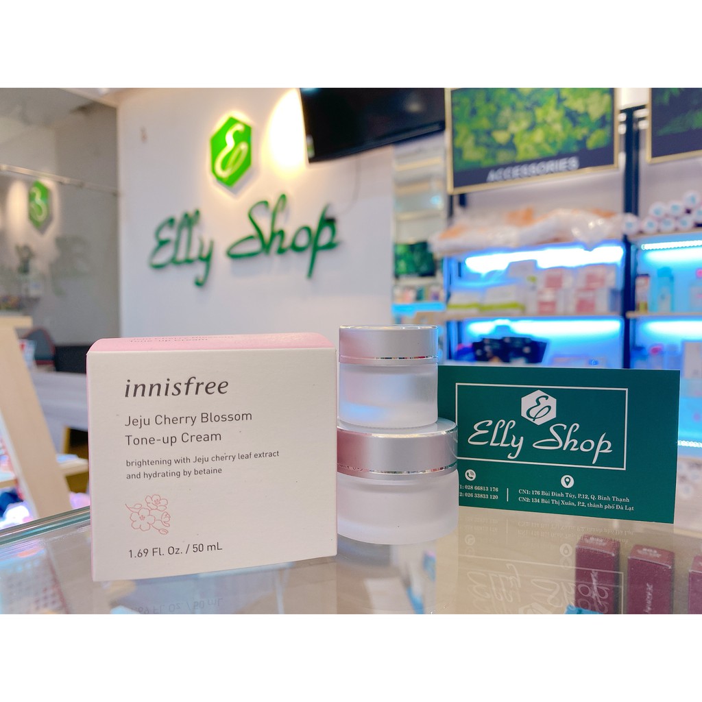 Kem dưỡng trắng da, nâng tông Innisfree Jeju Cherry Blossom Tone-up Cream SPF 30 PA++ - 50ml