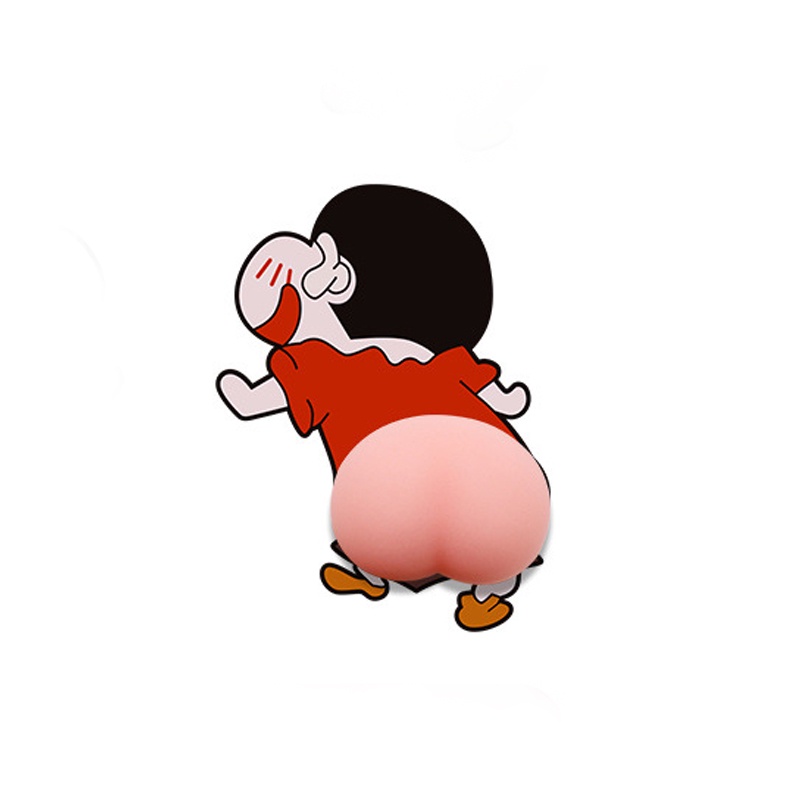 Miếng Dán Trang Trí Xe Hơi Hình Hoạt Hình 3D Dễ Thương