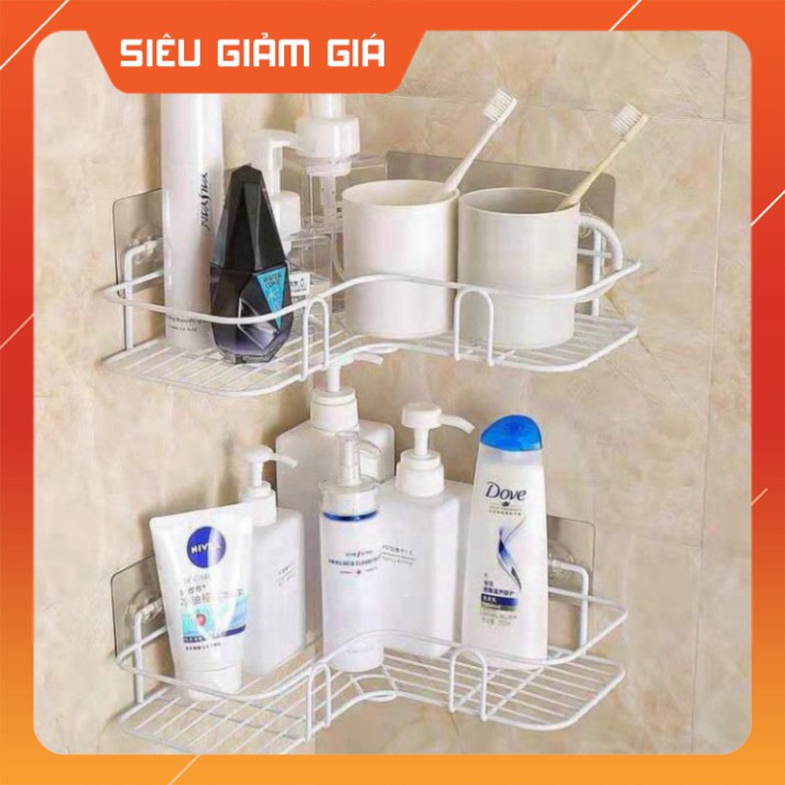 KỆ SẮT DÁN GÓC TƯỜNG GÓC VUÔNG CÁCH ĐIỆU [1 CÁI] | BigBuy360 - bigbuy360.vn