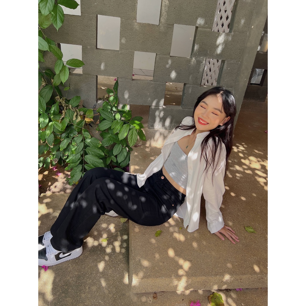 Áo 2 dây croptop nhiều màu LENCLOTHING 8319