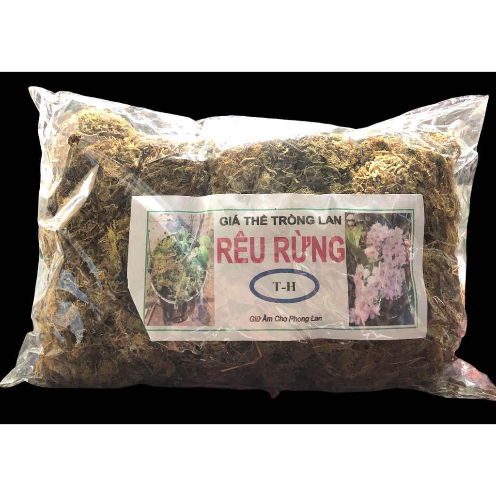 RÊU RỪNG - Giá thể trồng lan rêu rừng - gói 150 gram