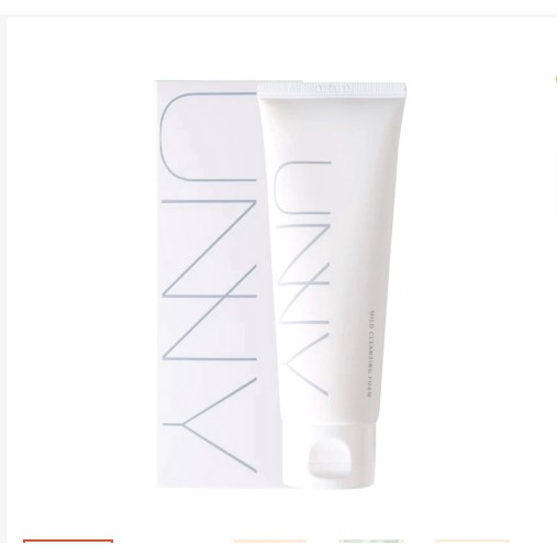 Sữa rửa mặt tạo bọt UNNY CLUB 120g chăm sóc da dịu nhẹ