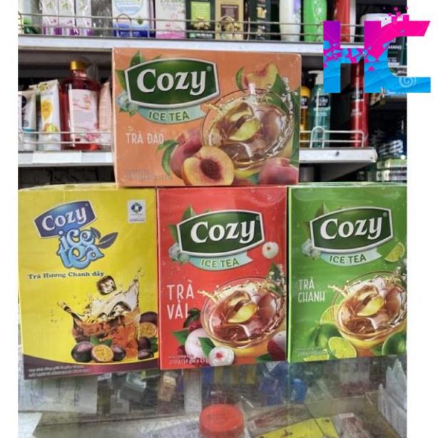 Trà Cozy Đào/ Chanh/ Vải/ Chanh Dây Hoà Tan Hộp 270g