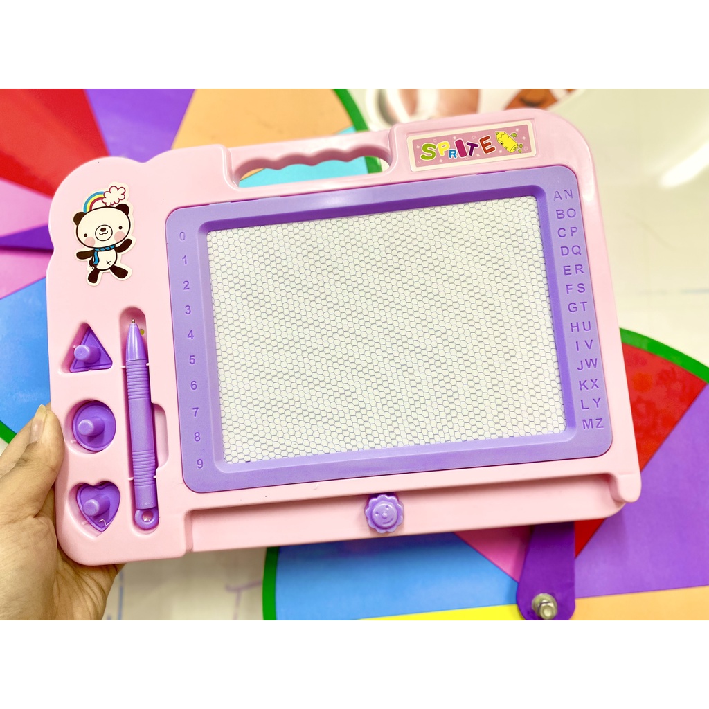 Bảng gạt - Bảng viết từ tự xoá THÔNG MINH cho bé - mẫu ngẫu nhiên