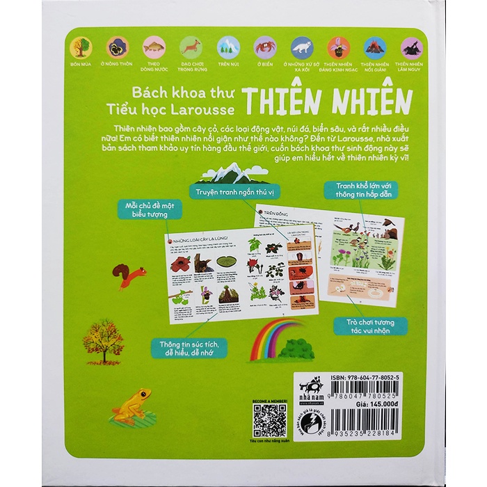 Sách thiếu nhi - Thiên nhiên - Bách khoa thư tiểu học Larousse