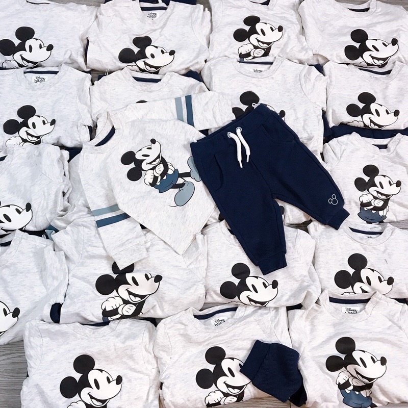 BỘ CA XỊN HÌNH MICKY 3/24M