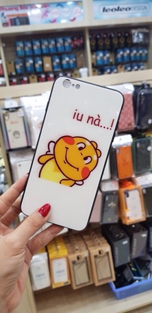 Ốp lưng cường lực cute