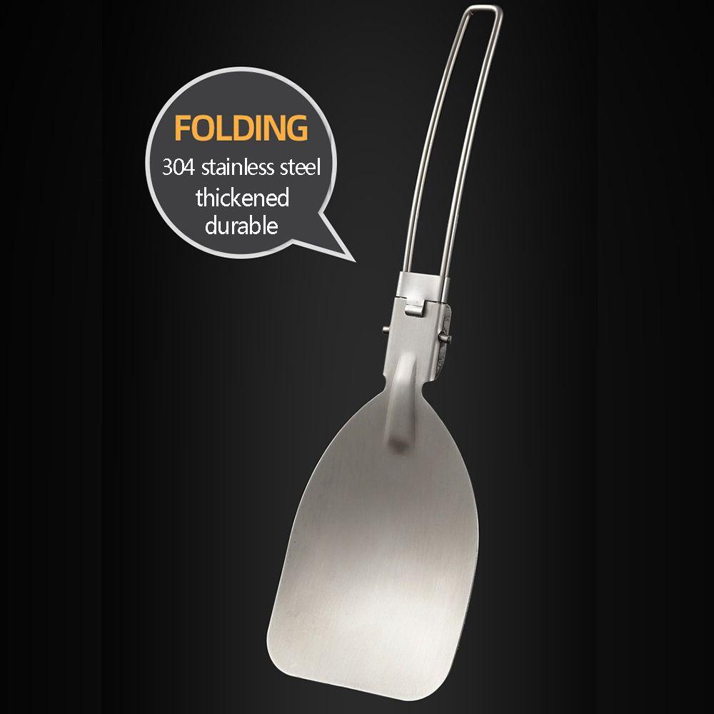 MYRONGVN Xẻng Chiên Thức Ăn Tiện Dụng Khi Đi Dã Ngoại