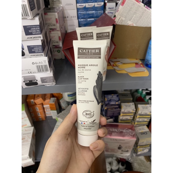 Mặt nạ đất sét Cattier 100ml hàng Nội địa Pháp