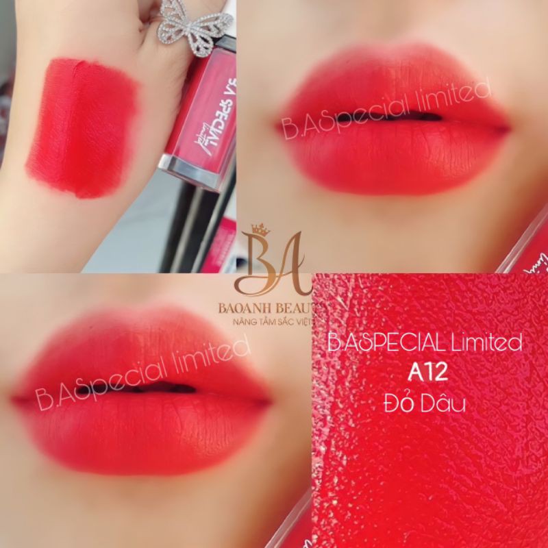 Son B.A Beauty(màu đỏ dâu)