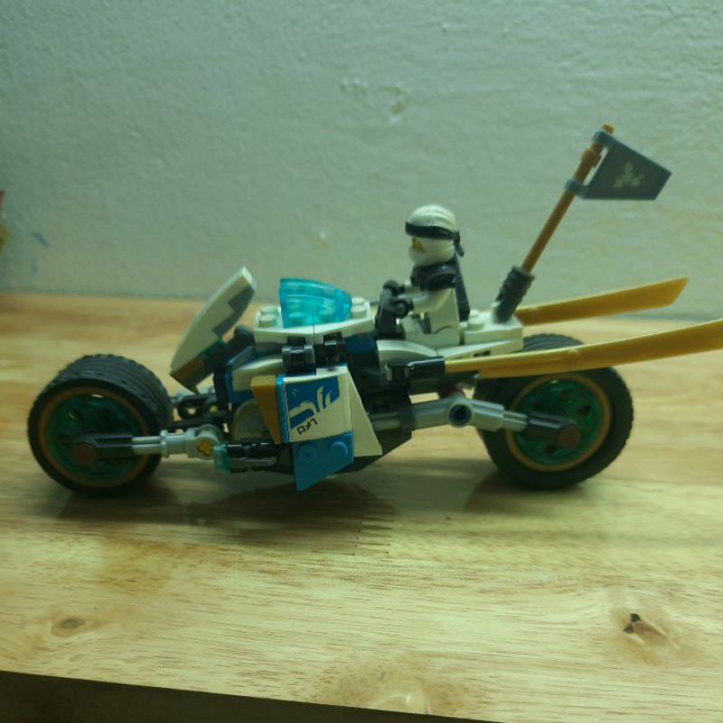 Đồ chơi lắp ráp mô hình lego ninjago_Lepin 06074 xe moto ninjago (đã sử dụng)