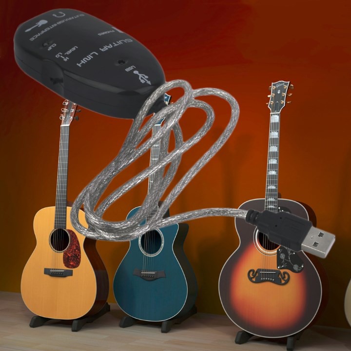 Cáp Kết Nối Đàn Guitar Với Máy Tính Để Thu Âm - Cáp Usb Guitar Link