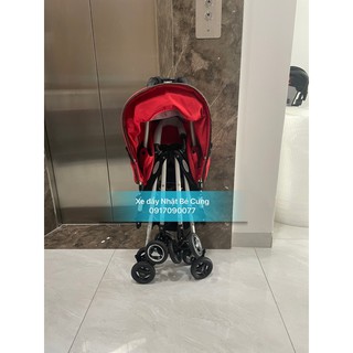 xe đẩy combi wellflat 1c3tt đỏ