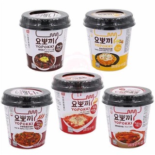 Bánh gạo Hàn Quốc Yopokki Topokki dạng cốc 120gr
