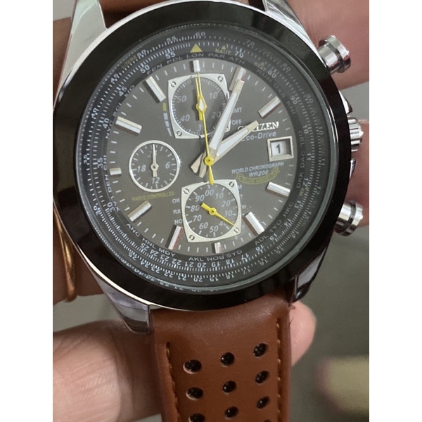 Đồng hồ nam Citizen pin 6 kim size 42mm