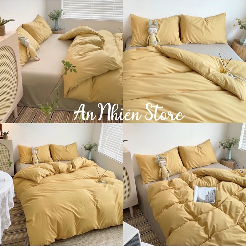 Bộ chăn ga Cotton Tici No Tag gam màu Pastel nhẹ nhàng | BigBuy360 - bigbuy360.vn