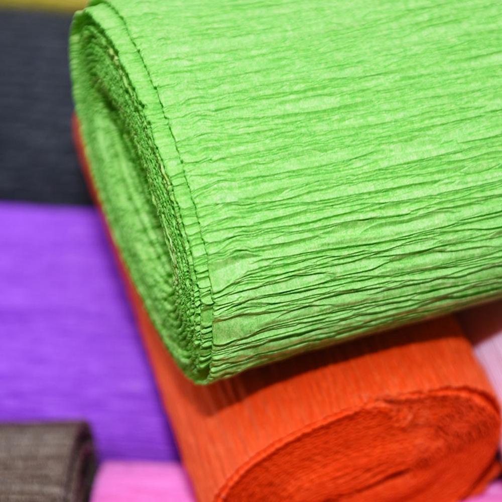 Giấy Crepe Gói Hoa Thủ Công Trang Trí Tiệc Cưới DIY