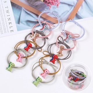 Dây buộc tóc hình khủng long dễ thương