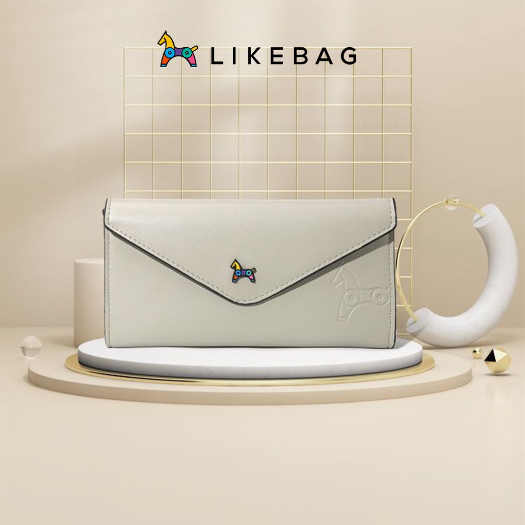 Ví nữ cầm tay dáng dài LIKEBAG form đẹp da Pu cao cấp kiểu dáng thời trang 172050053 - LIBAGI