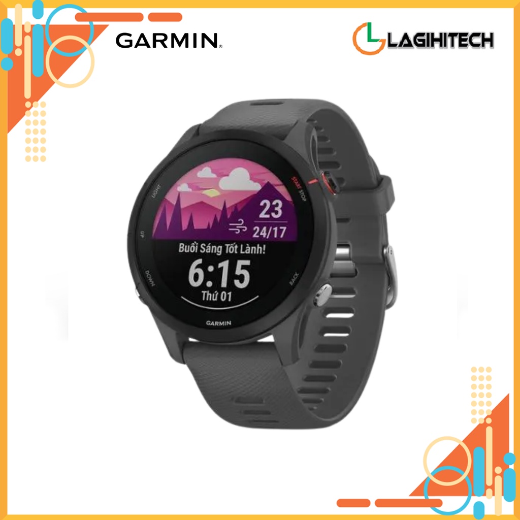 Đồng Hồ Thông Minh Garmin Forerunner 255 / 255 Music / 255S/ 265 / 265S Bảo hành 1 năm - Hàng Chính Hãng