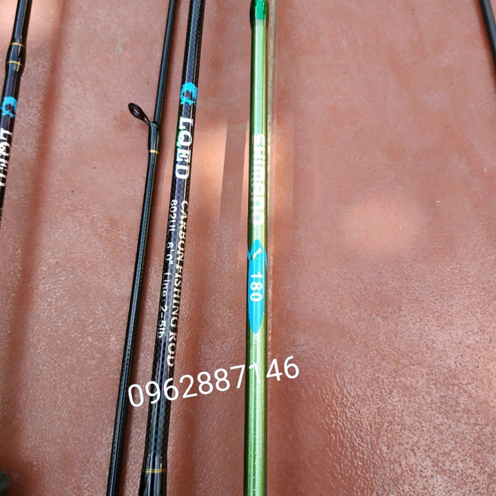 (sale) cần câu cá cần lure shimano siêu nhẹ 1m8 ( giá khuyến mại )