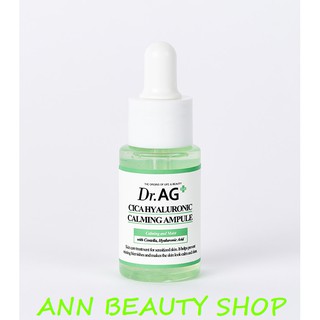 Tinh chất rau má DR.AG+ Cica hyaluronic calming Ampule 25ml