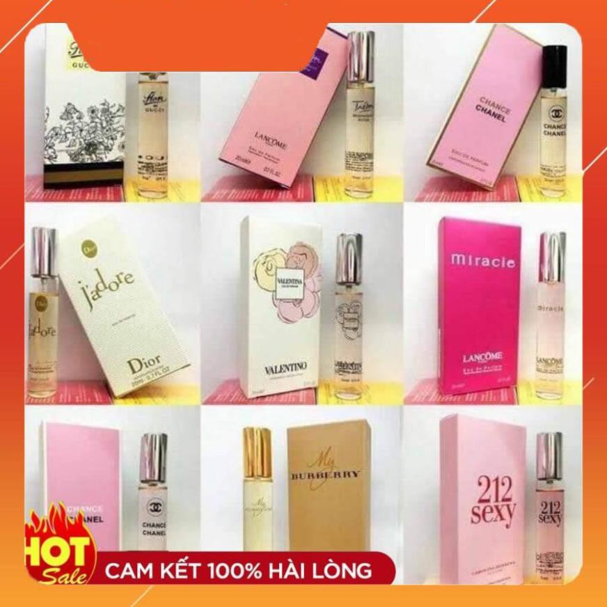 Nước Hoa mini Nam Nữ Cao Cấp 20ml Hương Thơm Quyến Rũ Thơm Lâu | BigBuy360 - bigbuy360.vn