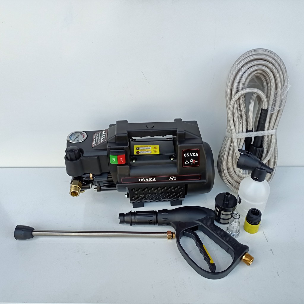 Máy Xịt Rửa Xe OSAKA R1-Máy Bơm Rửa Xe Công Suất Mạnh Mẽ 2800w