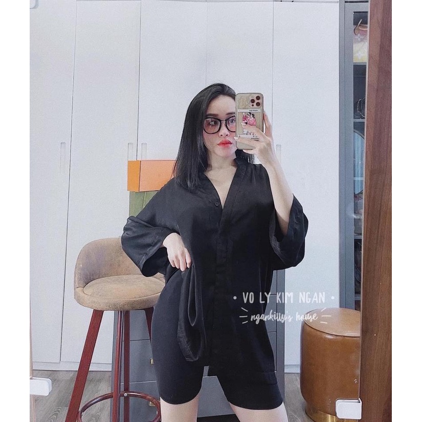 lên set lửng cực sang xịn Fom somi cổ trụ rộng xoè siu đẹp kèm quần lửng ôm dáng set rẻ mịn xịn ạhhhh🥰 Hốt mào nào in