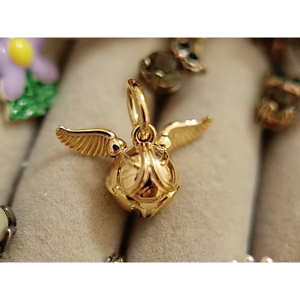 Mặt dây chuyền vàng Snitch cho đồ trang sức tự làm