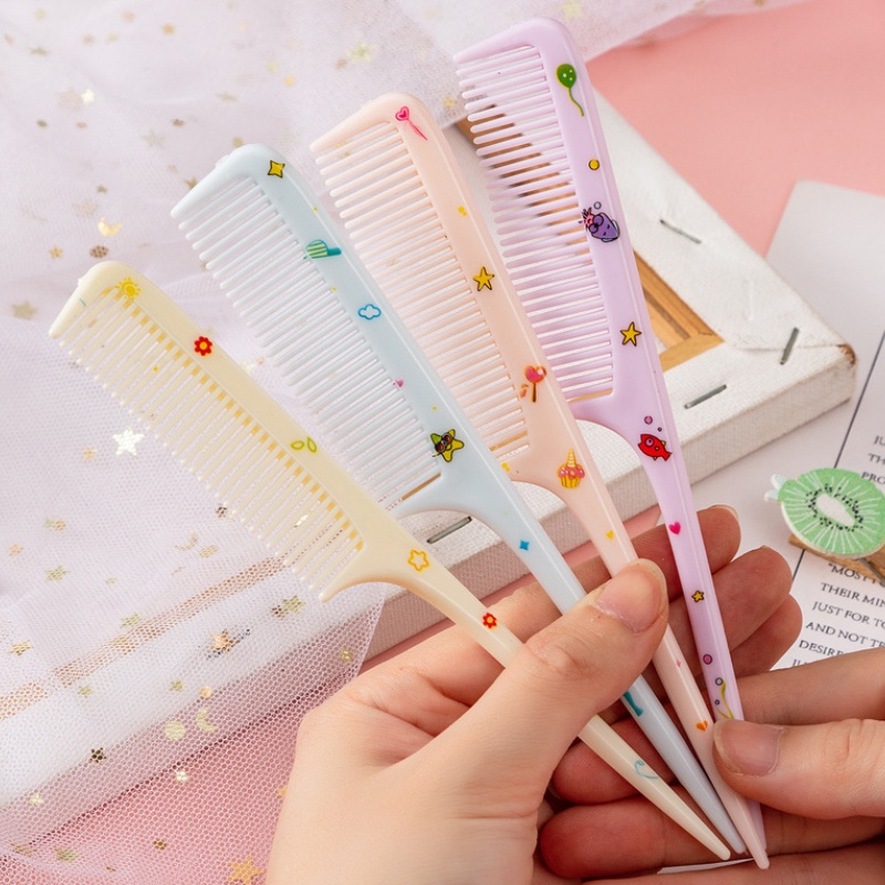 Bộ Lược Chải Tóc Kèm Lược Chải Đầu Hình Động Vật Hoạt Hình Đáng