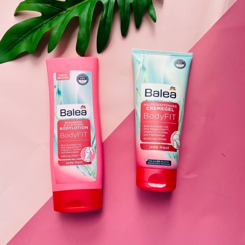 Kem tan mỡ Balea Body Fit - Kem ốm