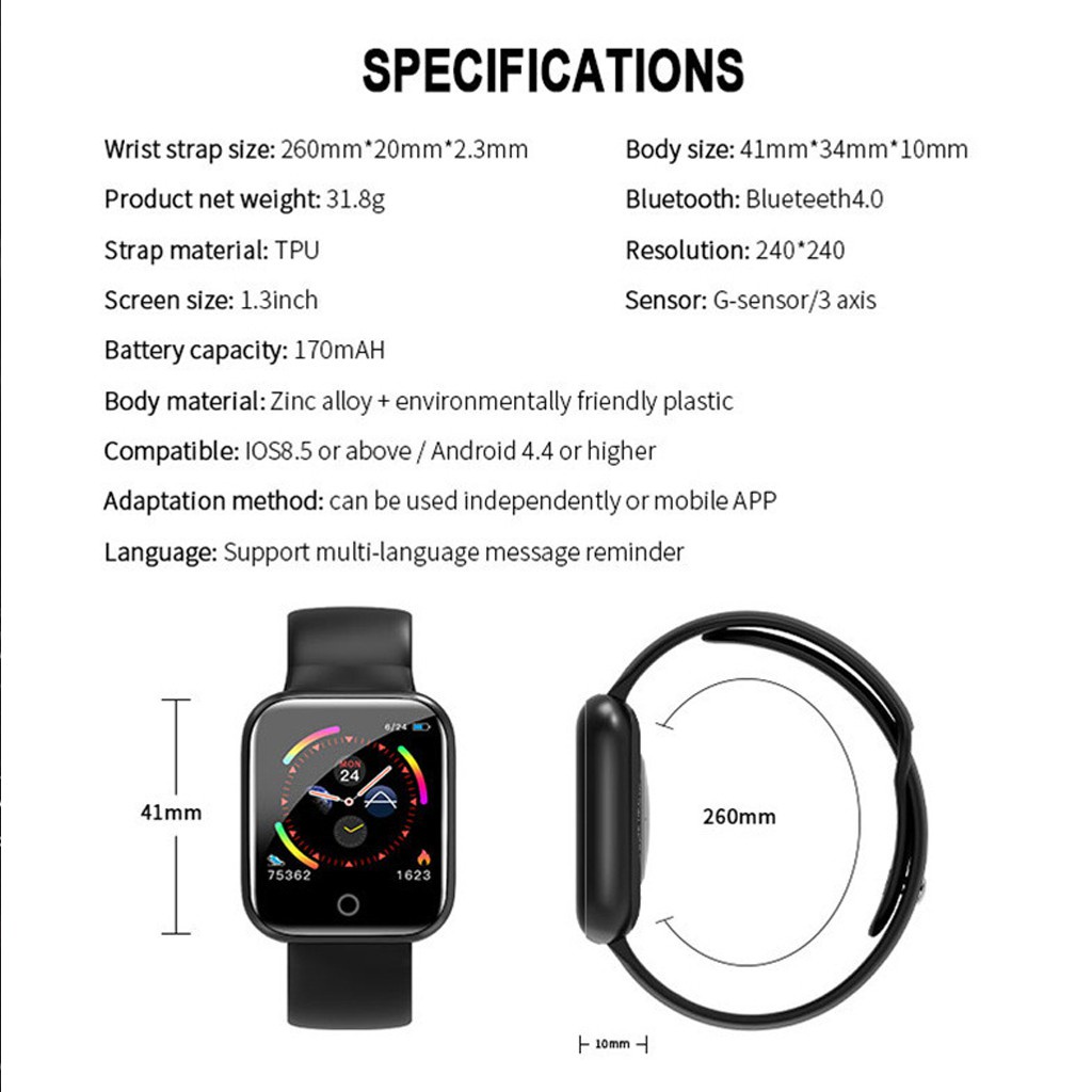 Đồng Hồ Thông Minh Smartwatch I5 PLUS thao tác nghe trên điện thoại cuộc gọi sẽ không bị chuyển qua đồng hồ
