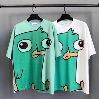 ÁO THUN IN VỊT PERRY 3D