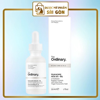 ✅ (HÀNG CHUẨN AUTHENTIC) TINH CHẤT CẤP NƯỚC VÀ PHỤC HỒI DA THE ORDINARY HYALURONIC ACID 2% + B5