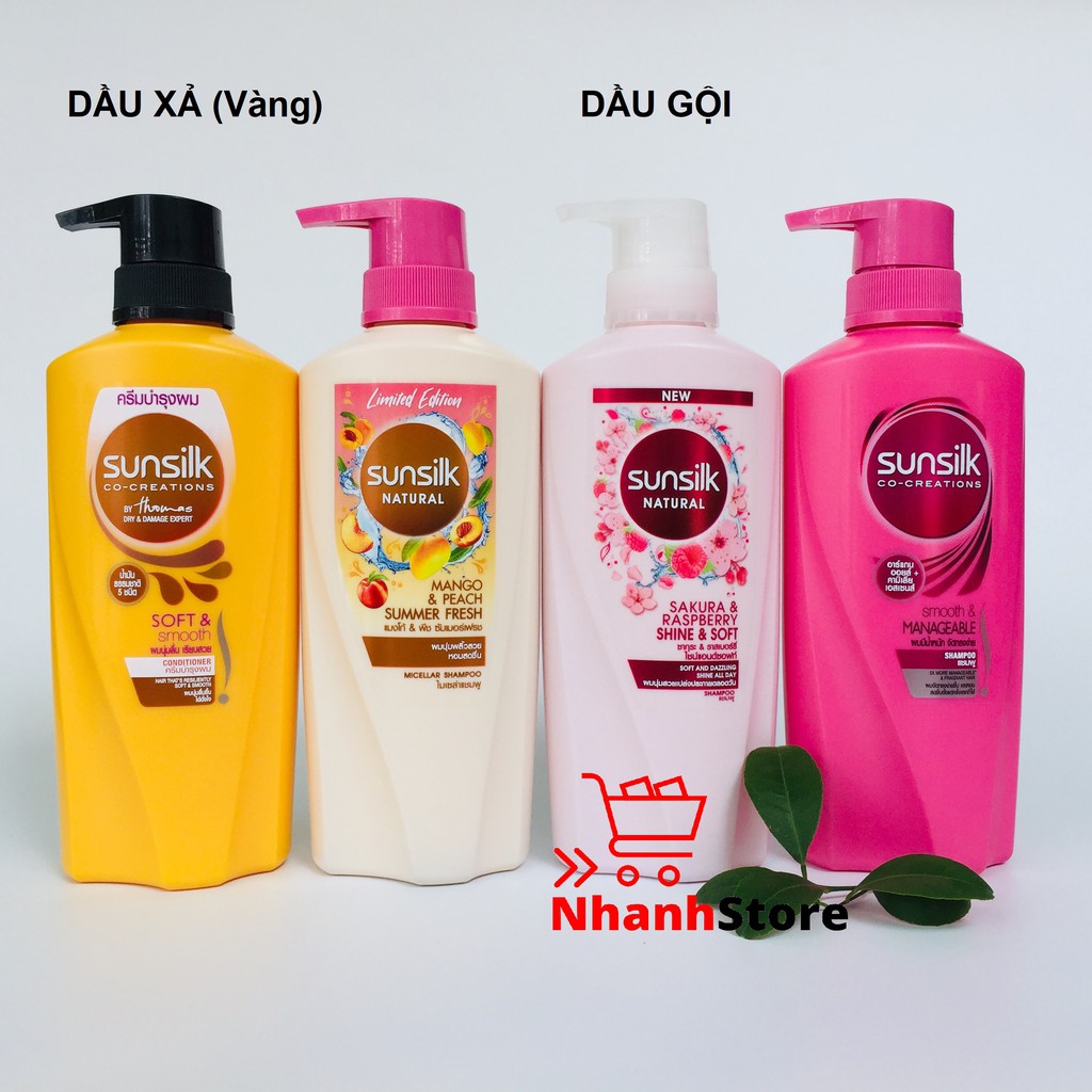 Dầu Gội, Xả Sunsilk Thái Lan 450ml