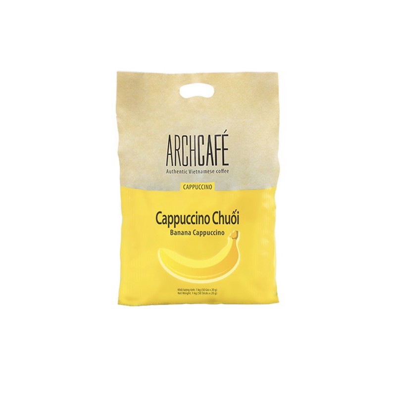 Cappuccino Chuối - dạng túi 50 gói