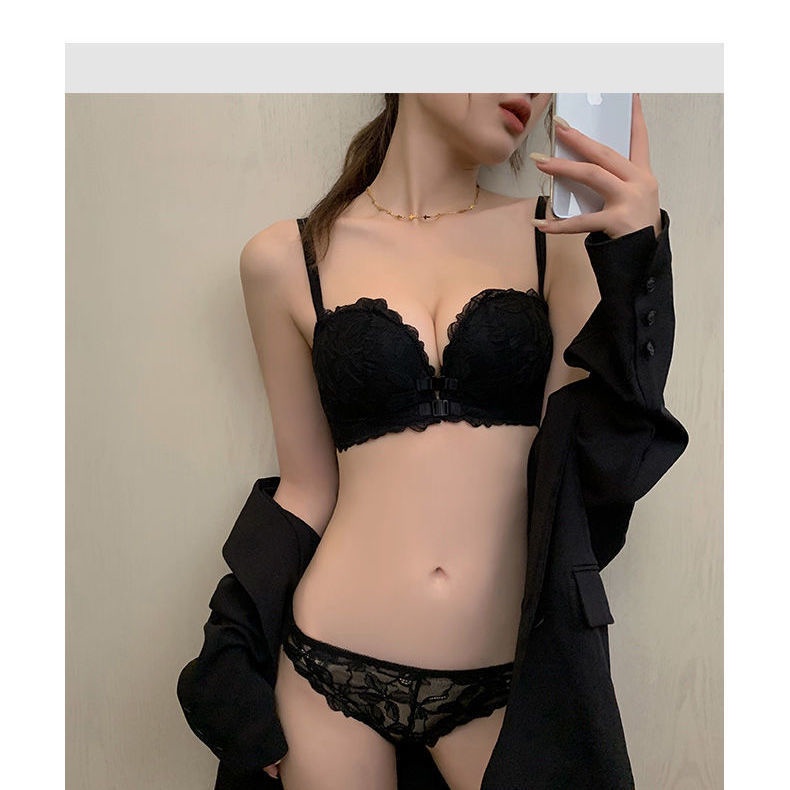 Áo Lót Nâng Ngực Cài Nút Trước Phối Ren Quyến Rũ Cho Nữ | BigBuy360 - bigbuy360.vn