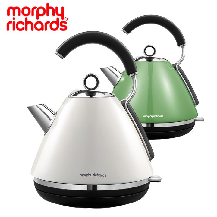 Ấm đun nước siêu tốc Morphy Richards MR7456A, dung tích 1.5L, công suất 1850W - Hàng Chính Hãng