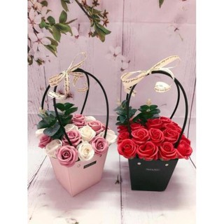 Giỏ hoa sáp thơm vĩnh cửu