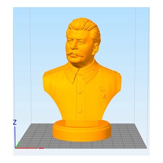 File in 3D Joseph Stalin Bust