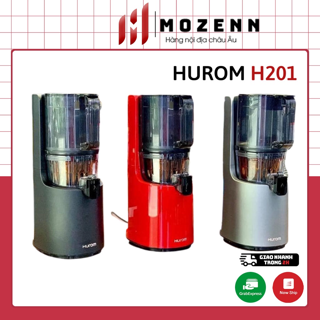 Máy ép chậm trái cây Hurom Easy H201 công suất lớn bảo hành 12 tháng mẫu mới nhất [hàng nội địa Hàn]