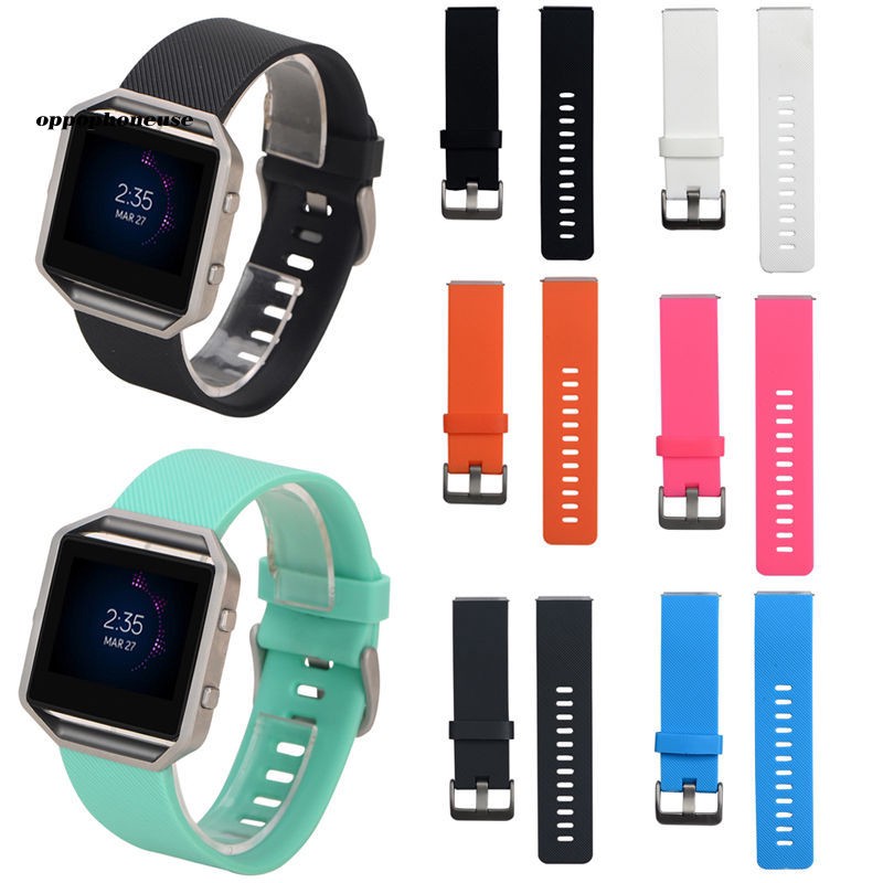 【OPHE】Dây đồng hồ chất liệu silicon thay thế cho Fitbit Blaze