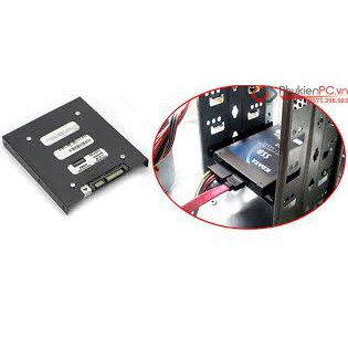 KHAY SẮT CHUYỂN ổ cứng HDD/SSD 2.5" sang 3.5" - Loại Tốt